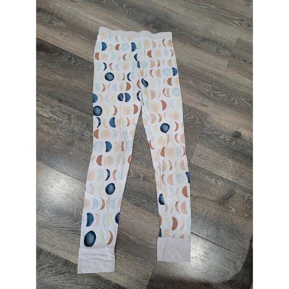 Little‎ Sleepies Moon Print Bamboo Bottoms Pant size 9/10 Kids #6 - Picture 1 of 5
